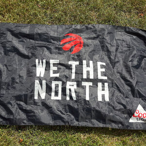 We the North Toronto Raptors Flag Coors Light